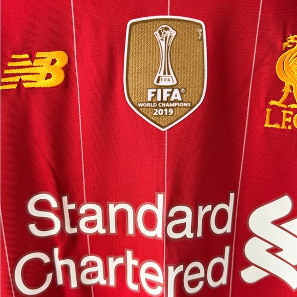 Liverpool Salah Jersey Red 2019 Men Size - Picture 7 of 8